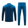 Olympique de Marseille Training Huppari 2023-24 Neljännes Zip Navy - Miesten